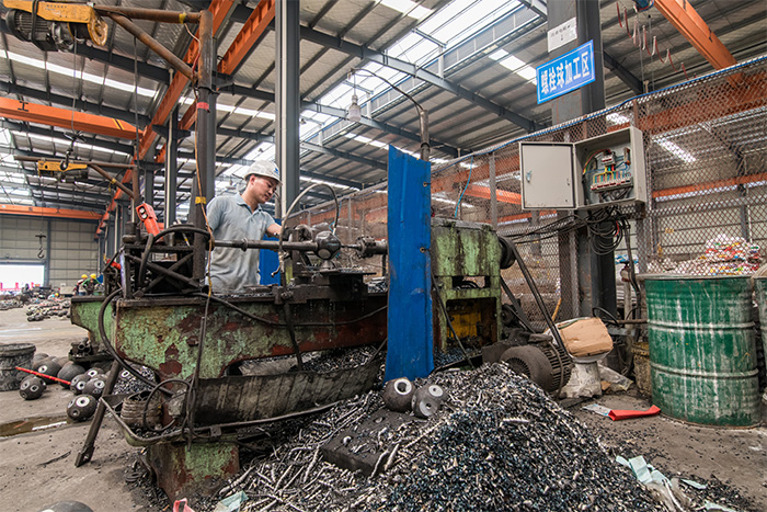 建阳网架配件车间